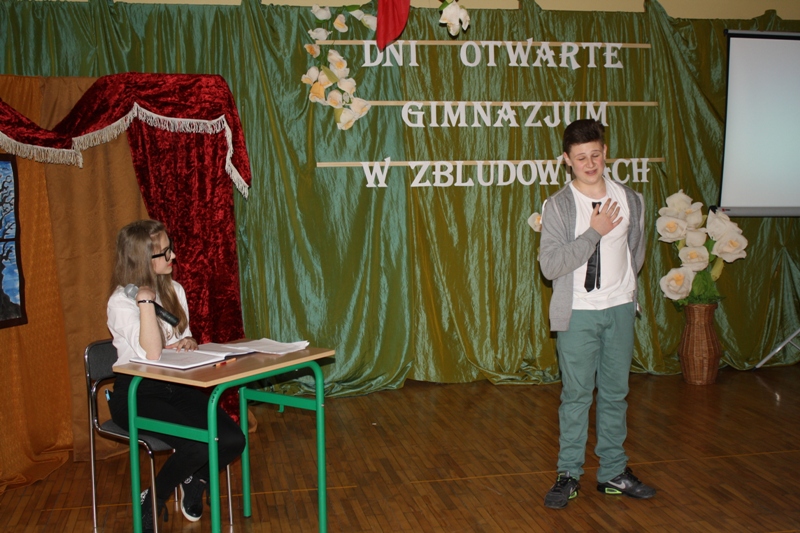 DNI OTWARTE GIMNAZJUM DLA RODZICÓW