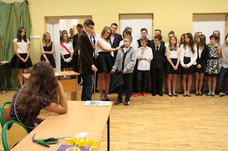 ŚLUBOWANIE  GIMNAZJALISTÓW 2015