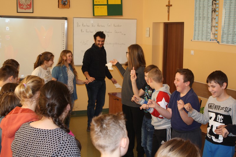 WIZYTA WOLONTARIUSZY Z WŁOCH, TURCJI I DANII