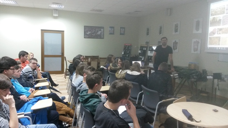 Klasa 3 c w Zakładzie Metalowo-Kotlarskim 