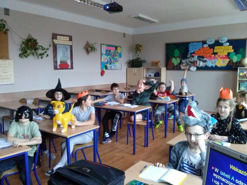 MATEMATYCZNE ANDRZEJKI W KLASIE 4B