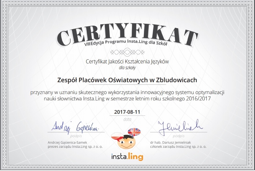 Certyfikat