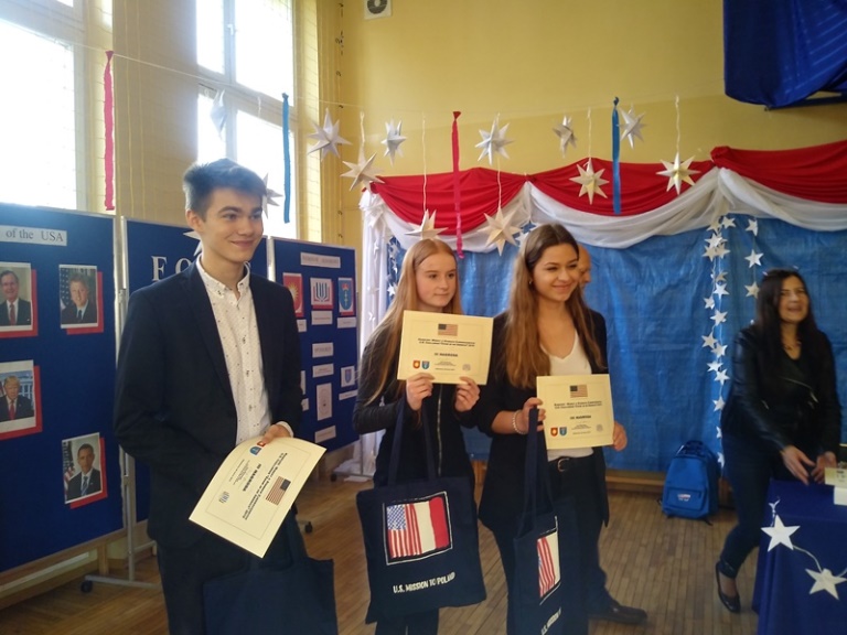 I Wojewódzki Konkurs FOCUS ON THE USA