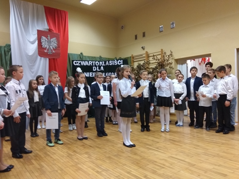 CZWARTOKLASIŚCI DLA NIEPODLEGŁEJ ...