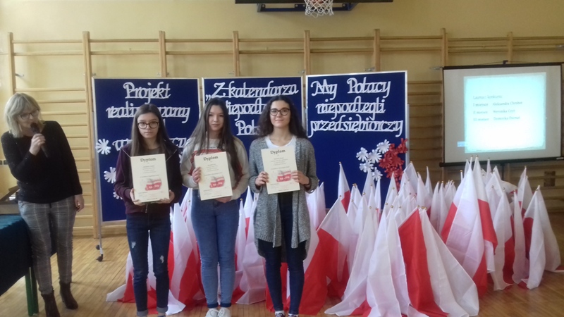 PODSUMOWANIE  PROJEKTU „Z KALENDARZA NIEPODLEGŁEJ POLSKI”