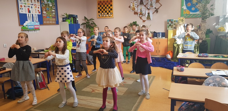 Gang Słodziaków zawitał w szkole