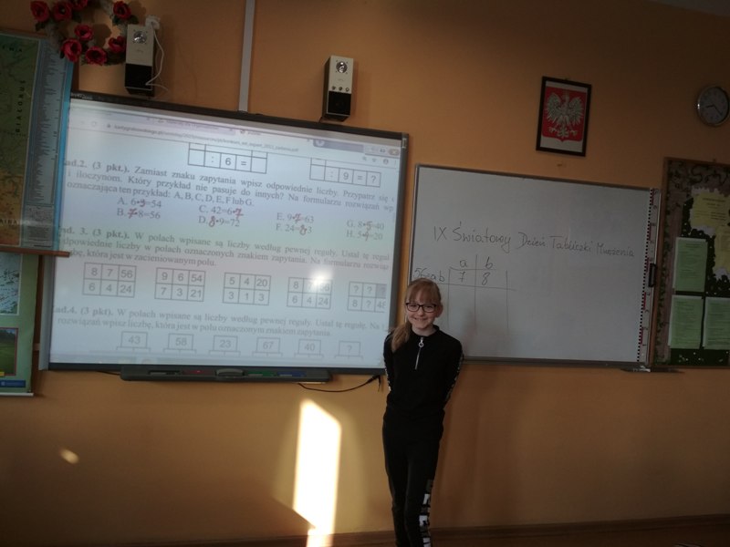 ŚWIATOWY DZIEŃ TABLICZKI MNOŻENIA