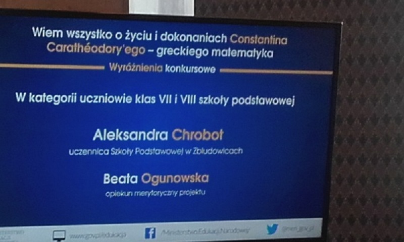 GALA WRĘCZENIA NAGRÓD W WARSZAWIE
