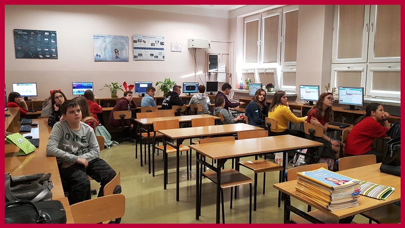 KREATYWNA POTAŃCÓWKA - otwarta lekcja informatyki w klasie 8 „a”
