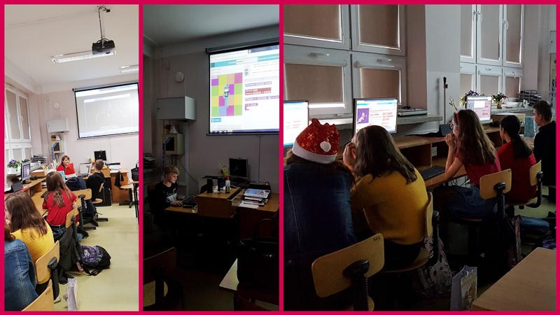 KREATYWNA POTAŃCÓWKA - otwarta lekcja informatyki w klasie 8 „a”