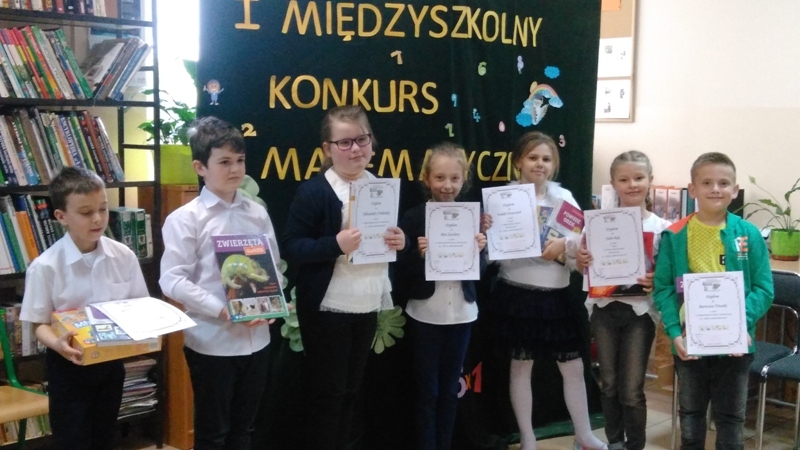 I MIĘDZYSZKOLNY KONKURS MATEMATYCZNY