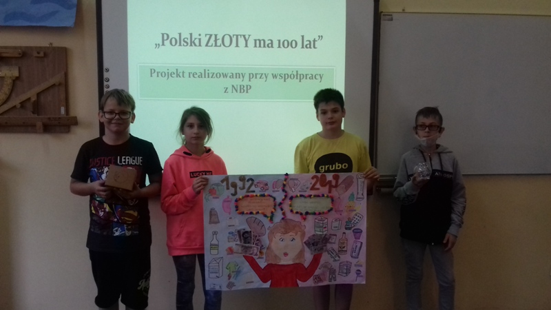 Podsumowanie projektu „Polski ZŁOTY  ma 100 lat”