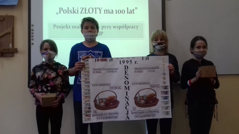 Podsumowanie projektu „Polski ZŁOTY  ma 100 lat”