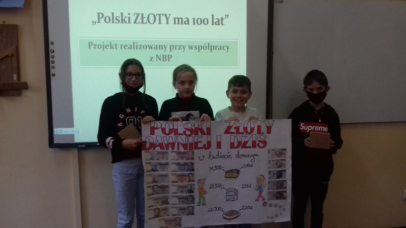 Podsumowanie projektu „Polski ZŁOTY  ma 100 lat”