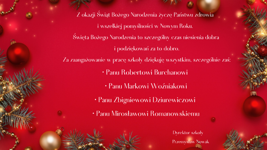 Boże Narodzenie 2021