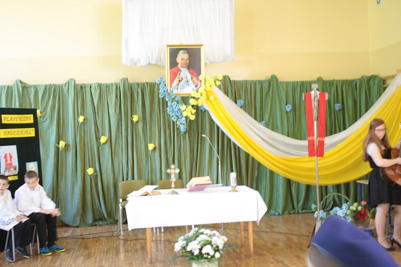 Dzień Patrona Szkoły św.Jana Pawła II w Zbludowicach