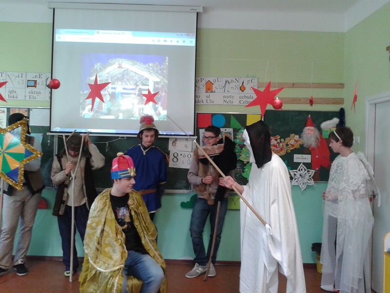 Kolędnicy w naszej szkole