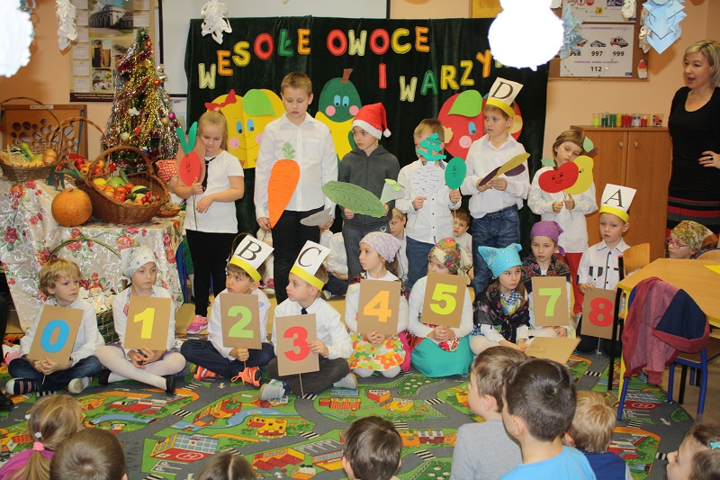 „Wesołe owoce i warzywa” 