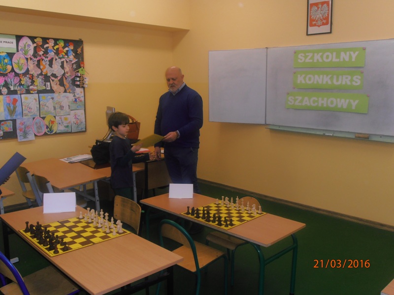 SZKOLNY TURNIEJ SZACHOWY