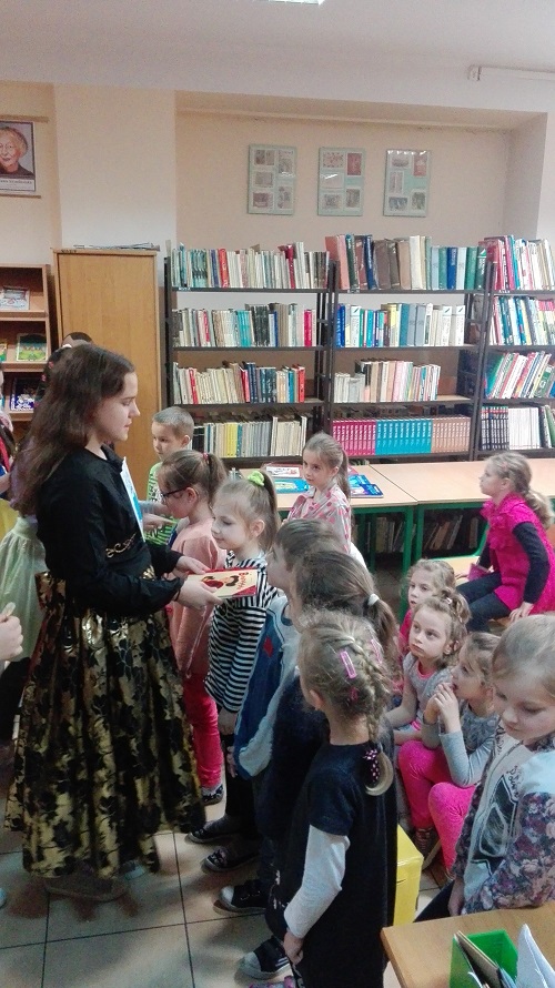 Nowi czytelnicy z klasy  I