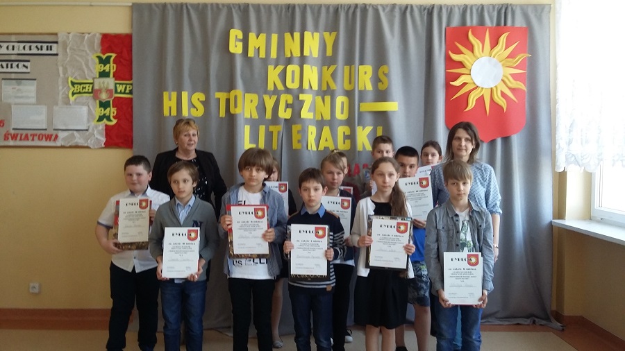 LAUREACI GMINNEGO KONKURSU HISTORYCZNO – LITERACKIEGO