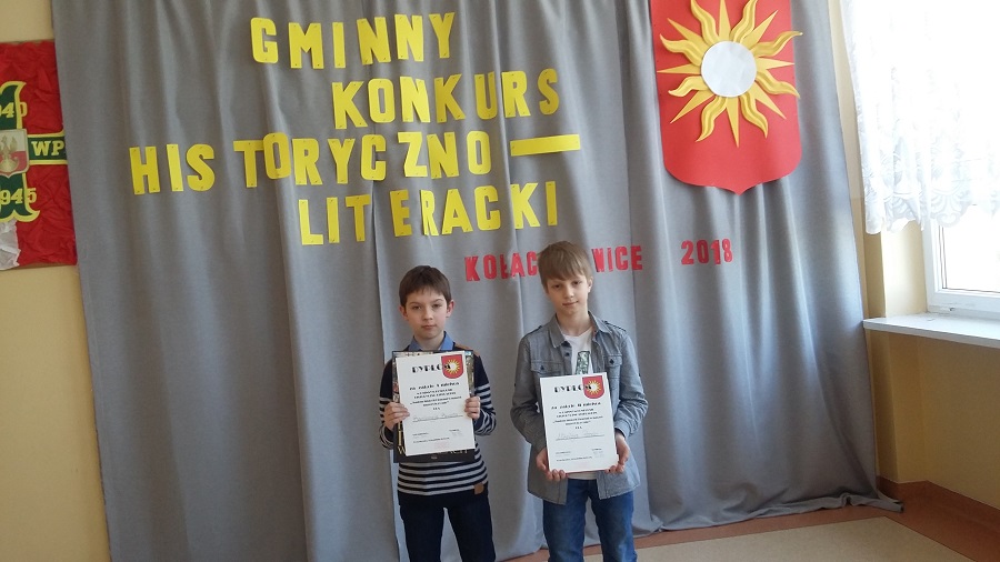 LAUREACI GMINNEGO KONKURSU HISTORYCZNO – LITERACKIEGO
