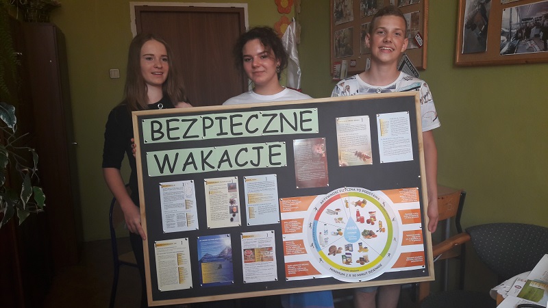 „BEZPIECZNE WAKACJE”