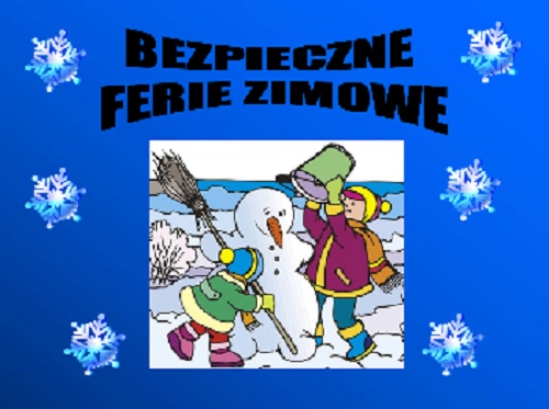 BEZPIECZNE FERIE