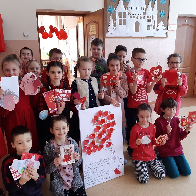 Walentynki w naszej szkole
