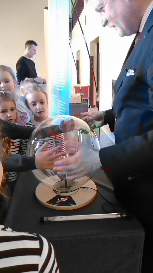 wizyta w interaktywnej wystawie