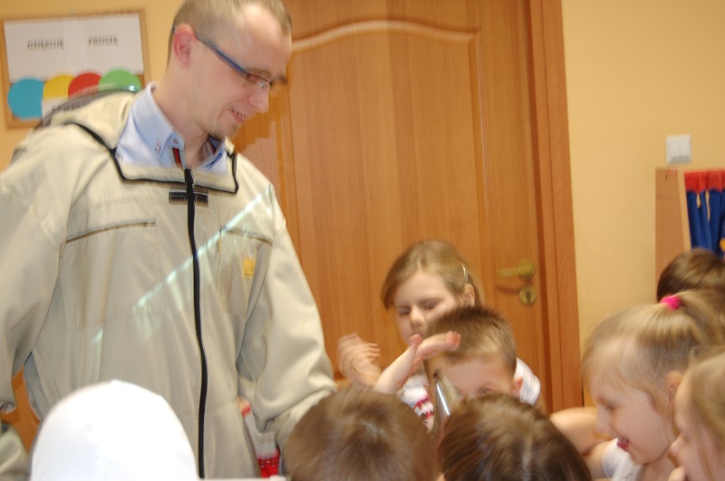 Wiosenna lekcja w oddziale przedszkolnym