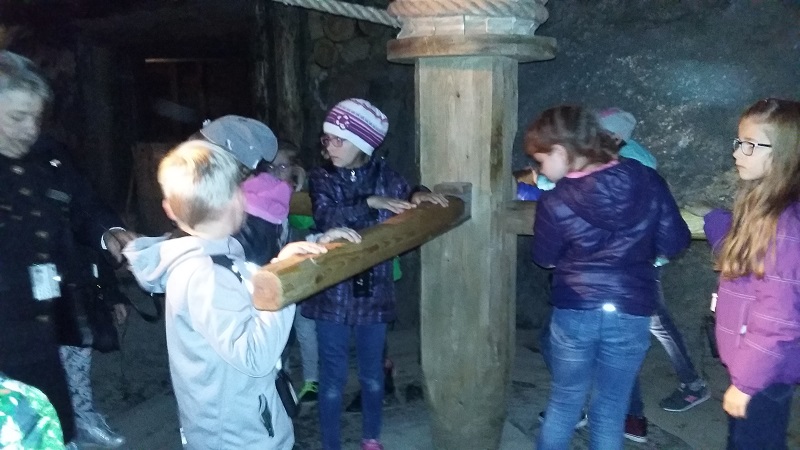 wycieczka klas II do Wieliczki
