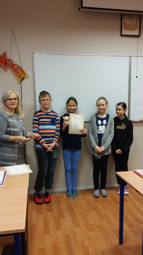 Klasowy Konkurs Literacki w klasie IVB
