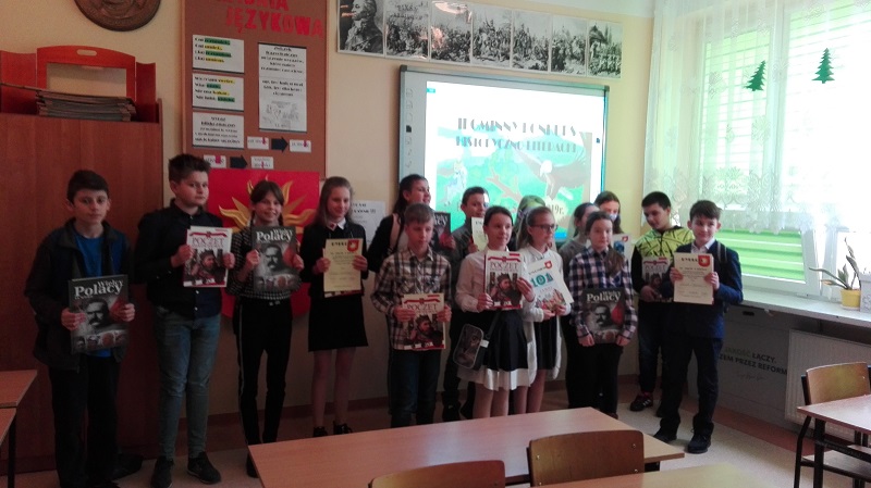 LAUREACI II GMINNEGO KONKURSU HISTORYCZNO - LITERACKIEGO