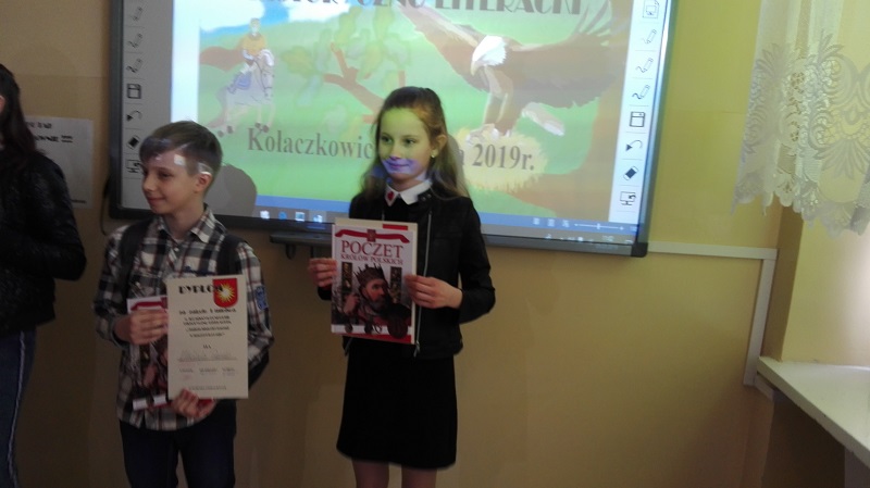 LAUREACI II GMINNEGO KONKURSU HISTORYCZNO - LITERACKIEGO