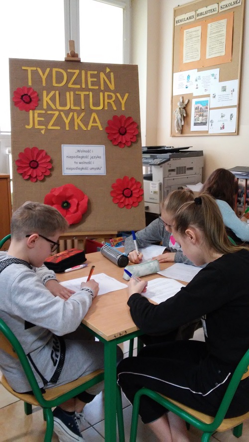Szkolny Tydzień Kultury Języka Polskiego 2019