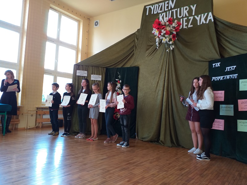 Szkolny Tydzień Kultury Języka Polskiego 2019