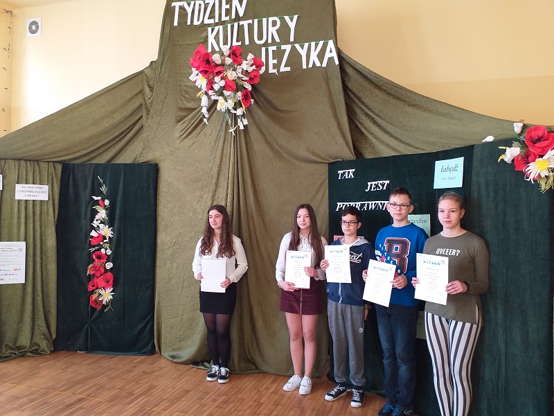 Szkolny Tydzień Kultury Języka Polskiego 2019