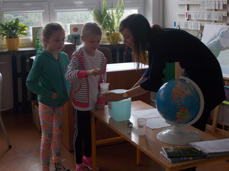Młody Hydrolog – warsztaty edukacyjne w klasie pierwszej