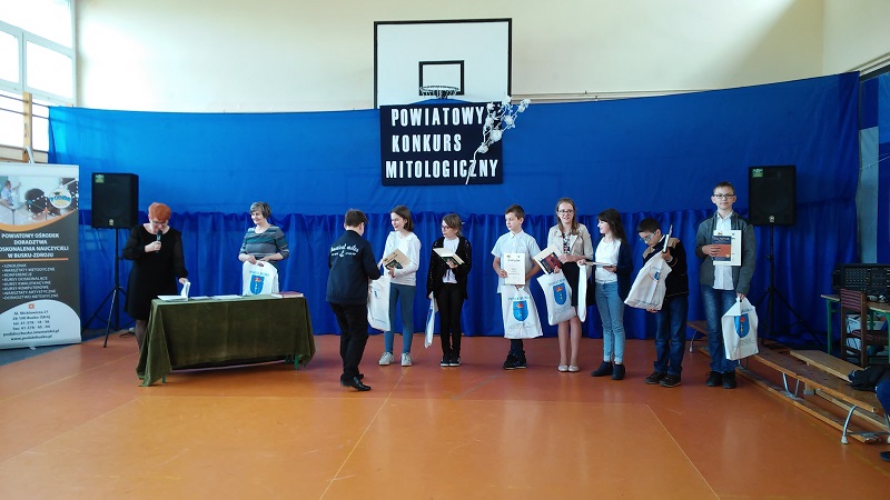 Laureat Powiatowego Konkursu Mitologicznego