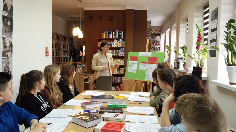 Wizyta w Pedagogicznej Bibliotece Wojewódzkiej w Busku-Zdroju