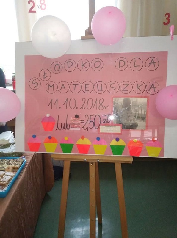 Słodka akcja dla Mateuszka!