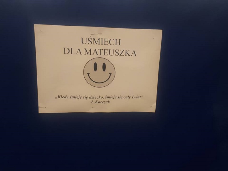 Słodka akcja dla Mateuszka!